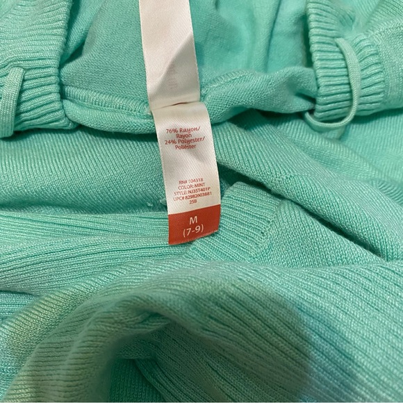 71. No Boundaries aquamarine long sleeves hoodie size medium (7-9) - Picture 4 of 5